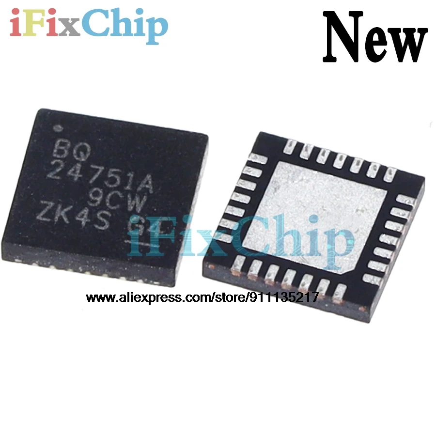 (5piece)100% New BQ24751 BQ24751A BQ24751B BQ 24751 BQ 24751A BQ 24751B QFN-28 Chipset