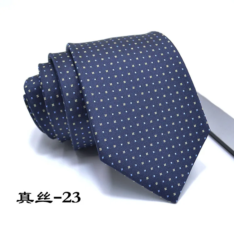 Spot Jacquard Silk Tie Business Stripe Colored Weaving Tie Direct Sales Group Purchase