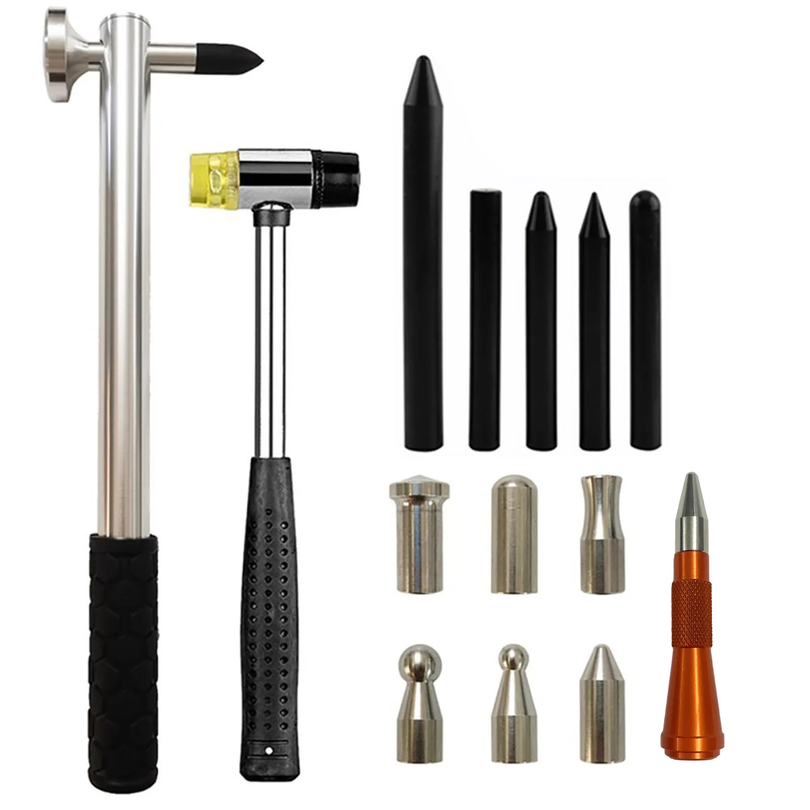 Car Dent Repair Tool Sheet Metal Repair Set Leveling Hammer Combination Repair Hammer