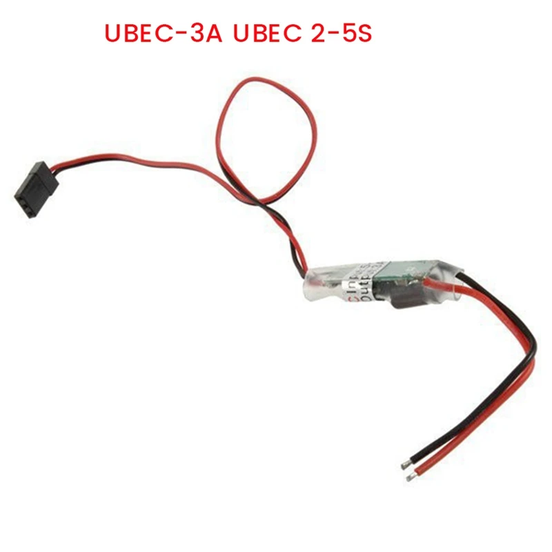 3A 2-5S FPV Receiver Power Supply Voltage Regulator External BEC (UBEC) 5V Step-Down Regulator Module For RC Airplane