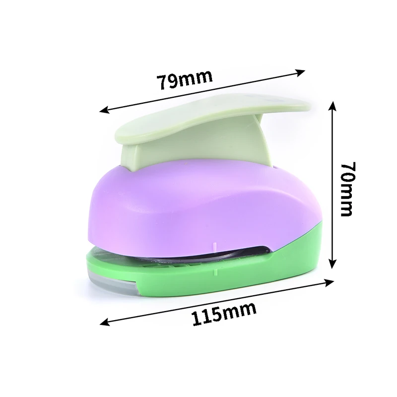 Scrapbook Punches Earrings Card Punch Cutter Craft Calico Printing DIY Flower Paper Craft Punch Hole Puncher Shape Random Color