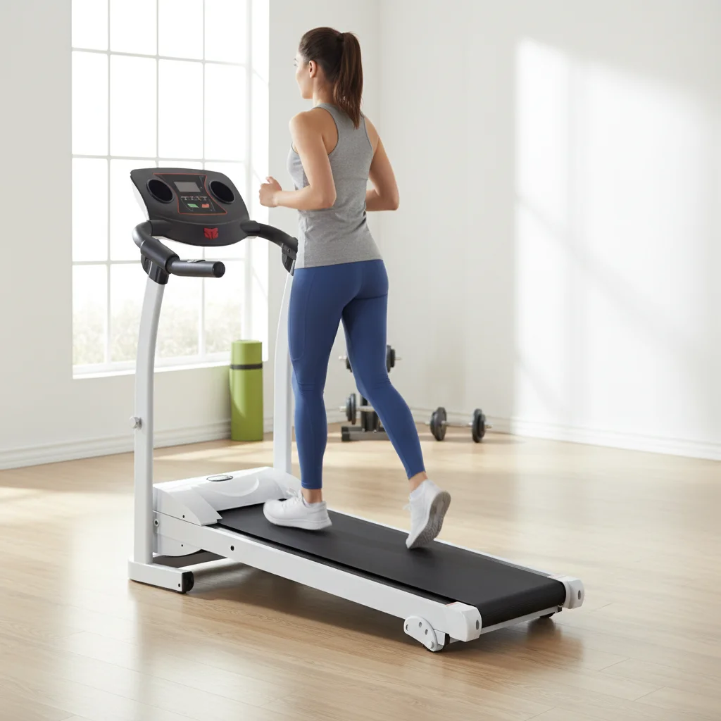 1.5HP Motor Multi Function Auto Incline FoldableTreadmill LED Screen Gym Cardio Running Machine