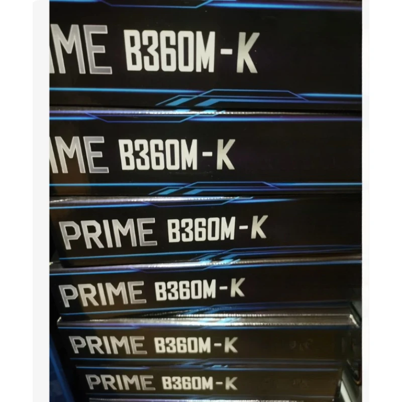 

Материнская плата B360M-K LGA1151, поддерживает процессоры 8-го и 9-го поколений, в розничной цветной упаковке, в наличии для Asus