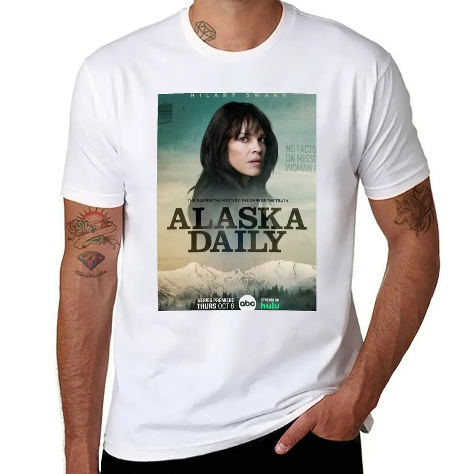 

Alaska Daily (2022) T-Shirt t shirts designer cotton t shirt man T-Shirt