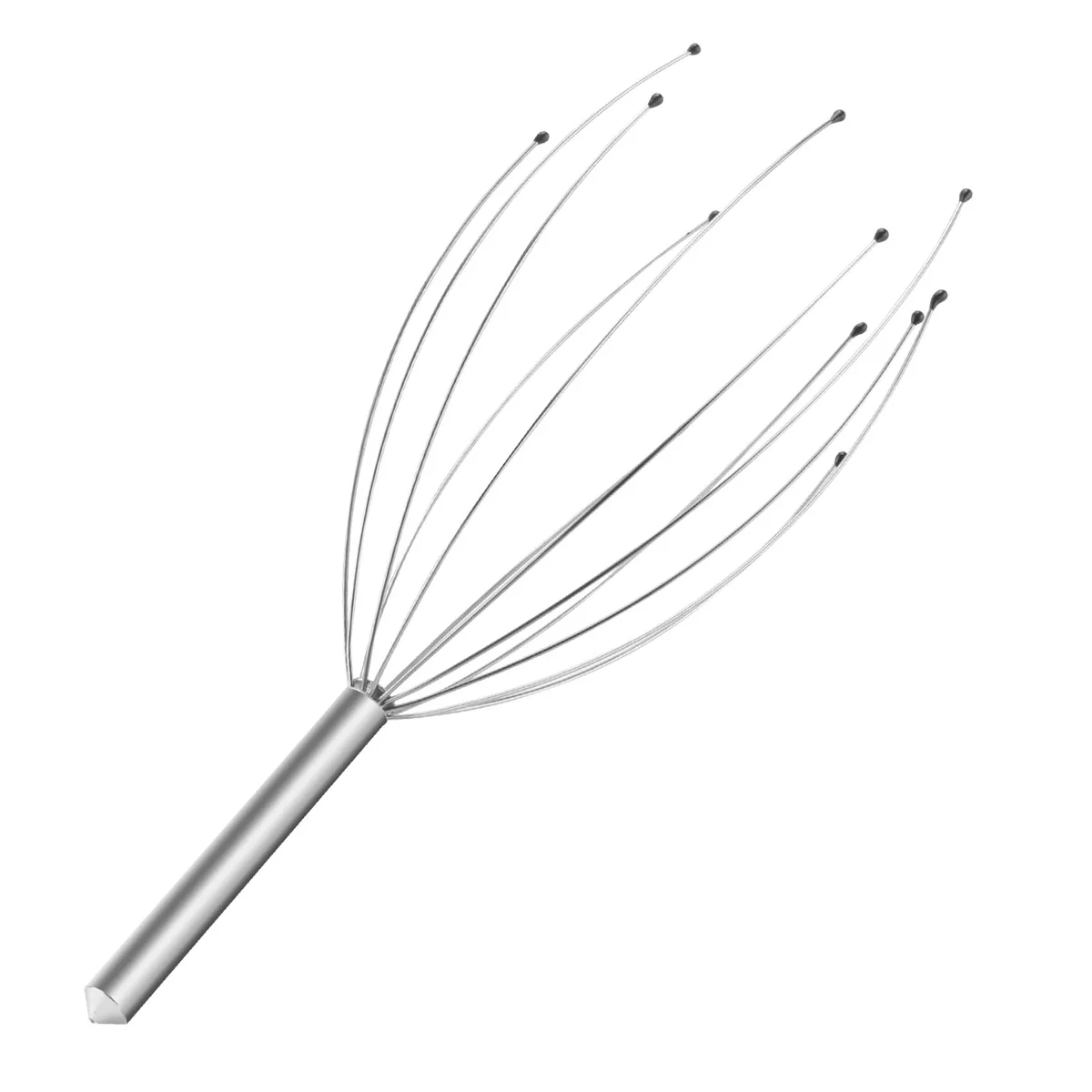 NEW Silver Head Scalp Neck Stress Relax Massager