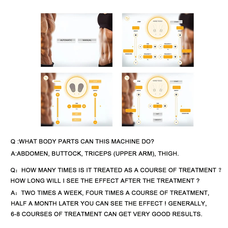 13 Tesla RF EMS Sculpting Machine For Weight Loss & Breast Body Shaping 2 Handles Desktop Commercial Use Butt Lift Equipment