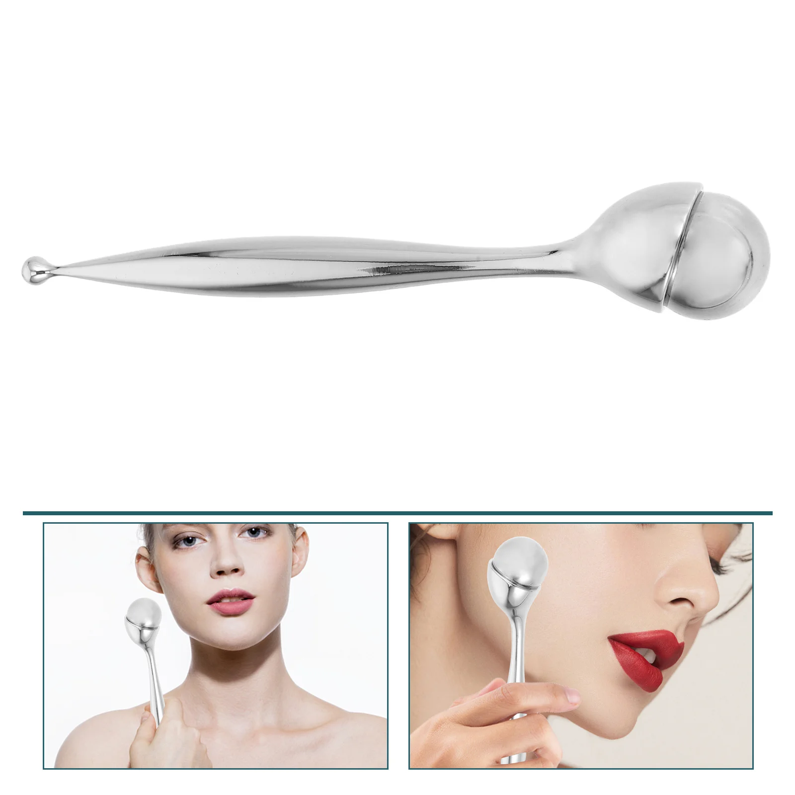 

Household Eye Massager Professional Eye Cream Roller Removable Ball for Puffiness Dark Circles Wrinkles Relief Portable Face