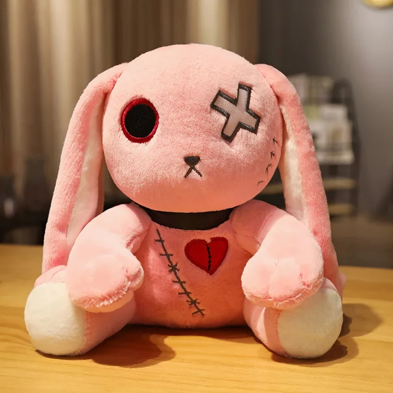 子供のための不気味なゴシックウサギのぬいぐるみ、ぬいぐるみ
