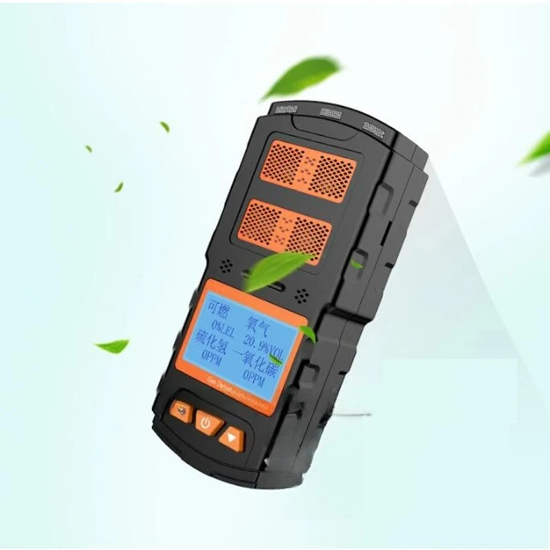 4-in-1 Gas Detector Toxic And Harmful Portable Oxygen Carbon Monoxide Hydrogen Sulfide Detection Alarm Instrument X-4