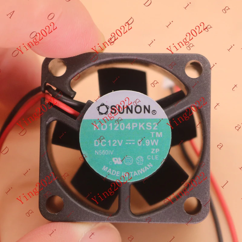 RT+   M 1PCS New SUNON KD1204PKS2 DC12V 0.9W 2-Wire cooling fan