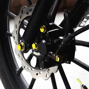 30/套 摩托車配件 螺絲螺帽電鍍蓋帽 適用於裝飾蓋 8 最佳銷售 CB400 保護套 - №8