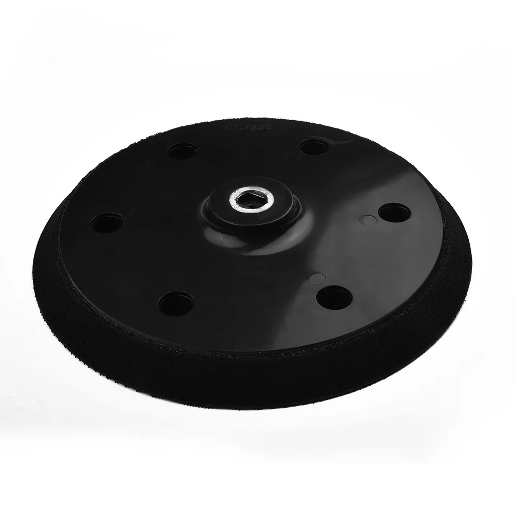 

100% Brand New Sanding Pad Wall Polishing Plate Loop + PU That Uses A 9\\\" Uses A 9\\\\\\\" Black Fits High Quality