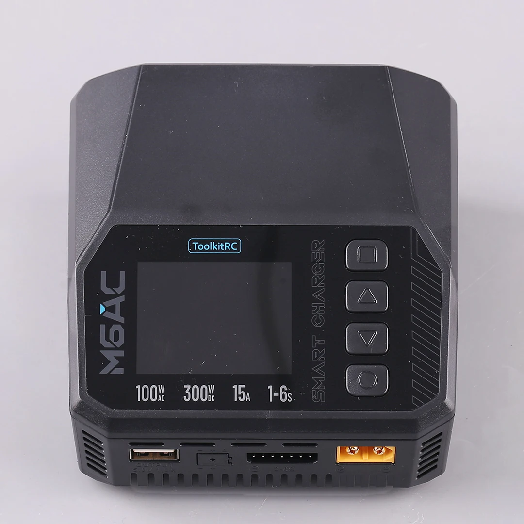 ToolkitRC M6AC 15A 300W Multifunctional LiPo Battery Charger Smart 1-6S Balance for RC Models - High Power RC Accessory view 6