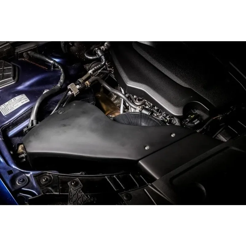 2014-2016 ماتي الأسود الحقيقي الجاف الكربون مدخل هواء أطقم لأودي A4 A5 B8.5 2.T(EA888 GEN3) نظام السحب البارد المنوع