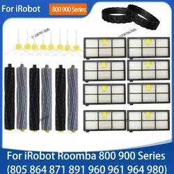 Per iRobot Roomba 800 900 serie 860 870 880 890 966 980 parti della spazzola del rullo laterale dell'aspirapolvere sostituzione della ruota del filtro Hepa