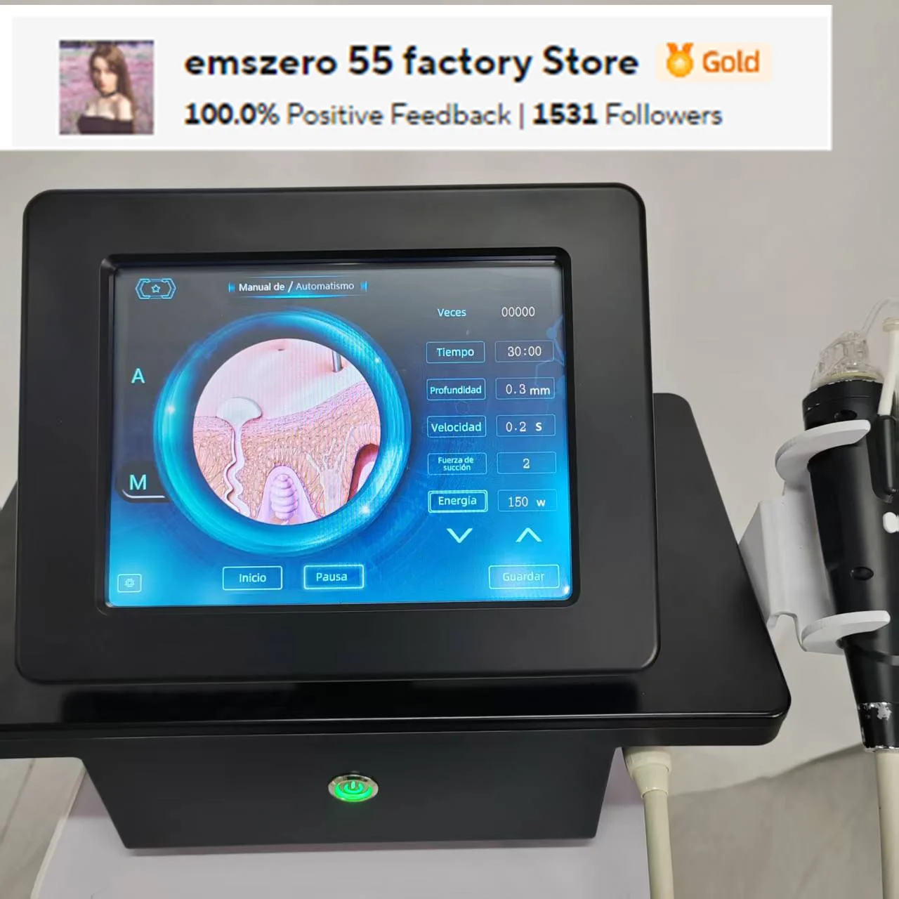 Рисунок 6 - RF Microneedling Beauty Salon Use