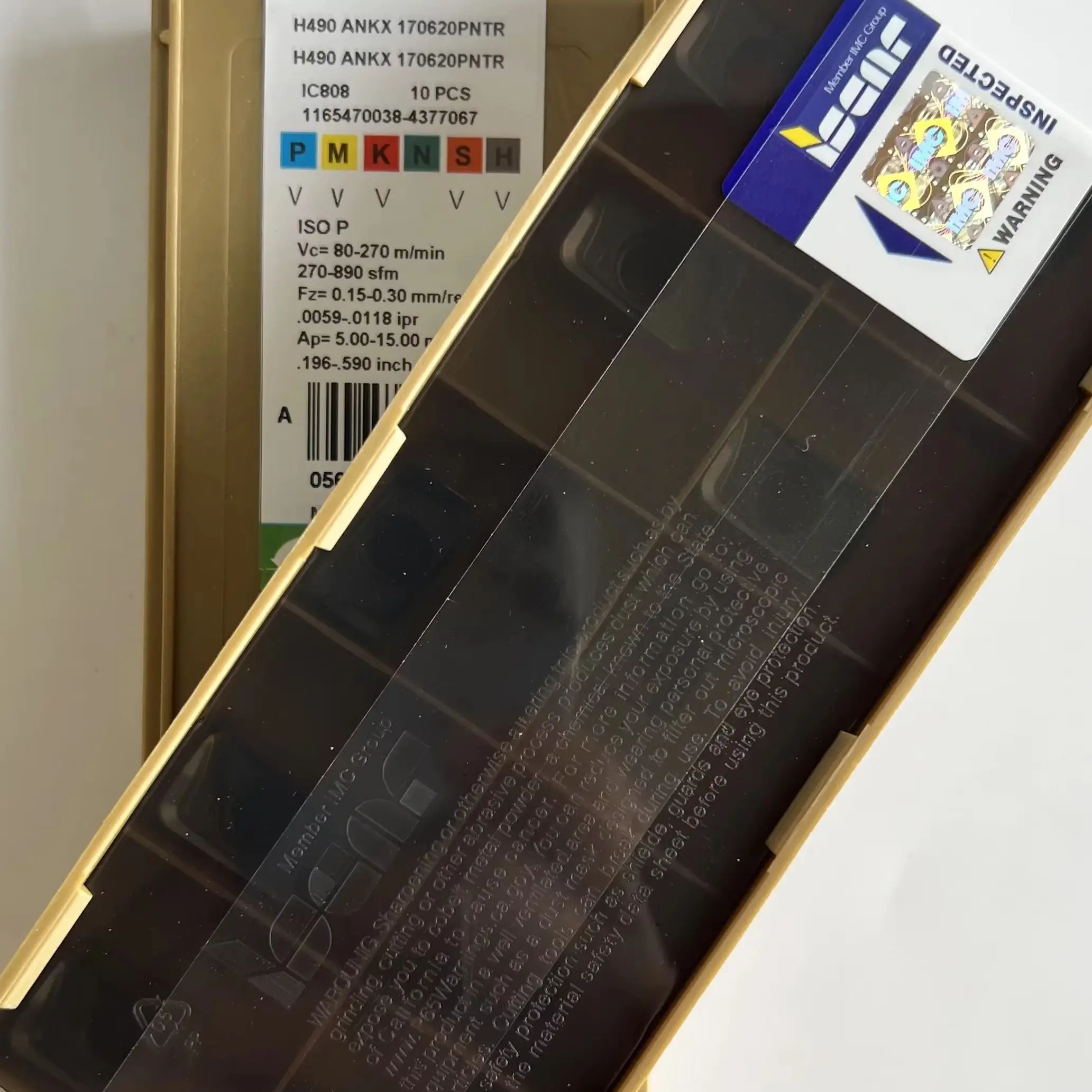 

H490ANKX170620PNTR IC808 Original Turning blade