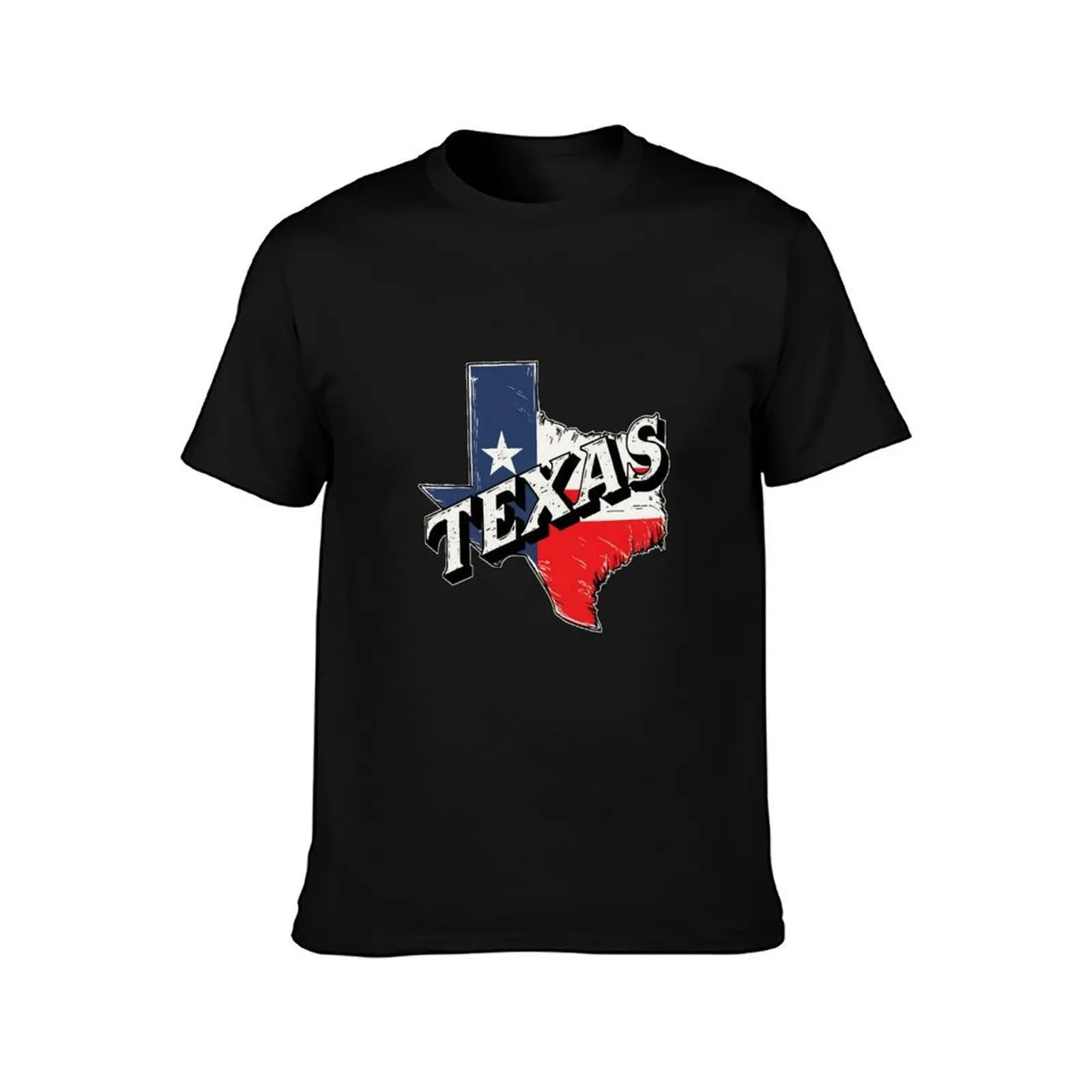 Texas Legends United T-Shirt, Summer Casual Cotton Tee, Oversized Streetwear Tops, Vintage Graphic Print, Loose Fit Short Sleeve