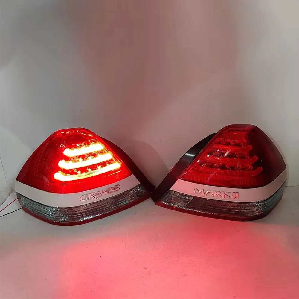 LED Car Brake Lights For Toyota Mark2 GX110 2000-2004 Automobile Taillights  Turn Signals 81551-2A150 22324