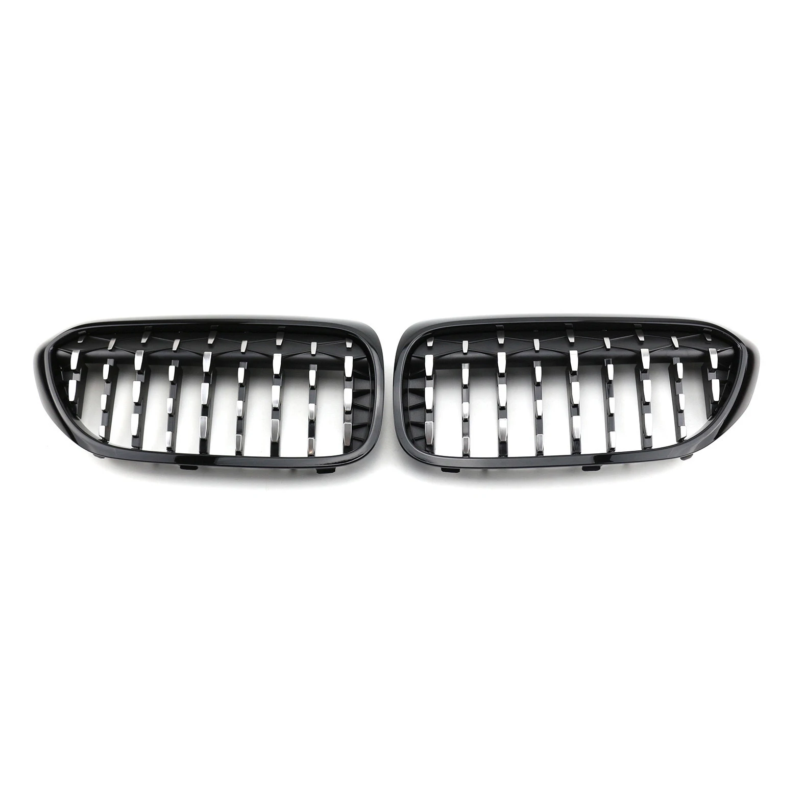 

Car Front Grille Bumper Kidney Grill for -BMW 5 Series G30 G31 G38 2018 2019 2020 Diamond Racing Grills Meteor