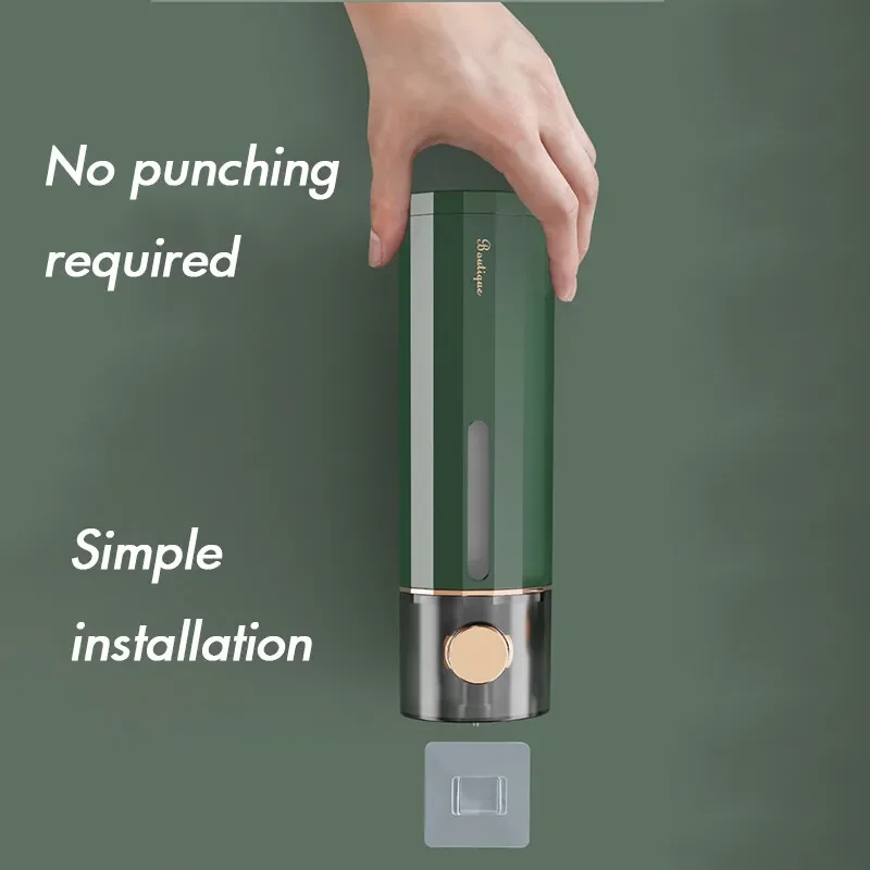 

450ml wall mounted liquid soap dispenser, hand sanitizer, manual press type, home hotel shower gel, bathroom accessories