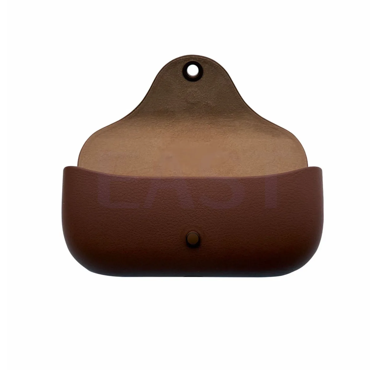 Intelligentes AI-Brillen-Ladegerät für Ray-Ban Wayfarer/Skyler/Headliner (Gen 1 & Gen 2) Smart-Brillen, braunes tragbares Ladegerät. – Detail 1