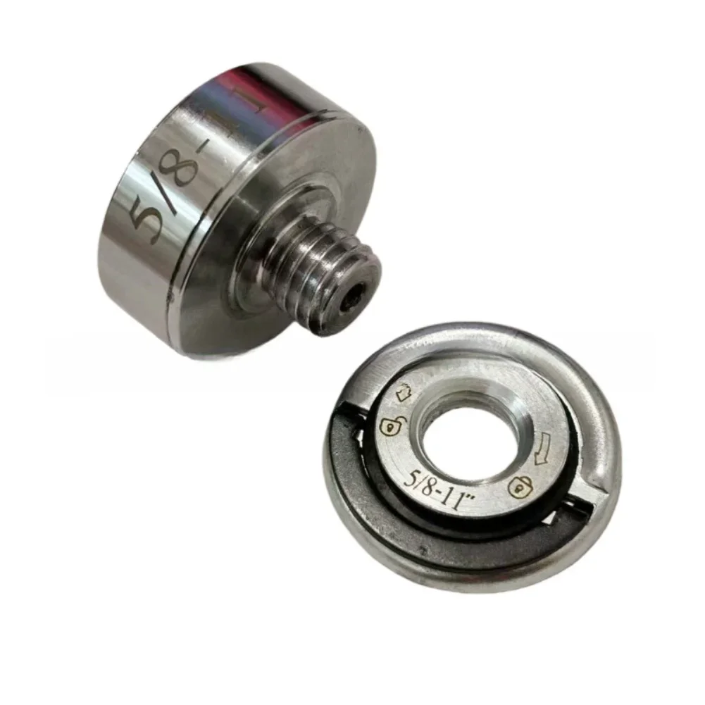 Angle Grinder Stainless Steel Cutting Disc Adapter for Core Drill Bits Fits 58 11 and 14 Thread Sizes Quick Fit