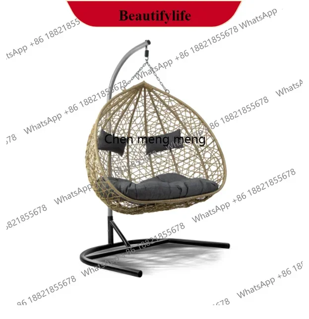 

Подвесное кресло-кокон M138 из ротанга для улицы, сада и патио