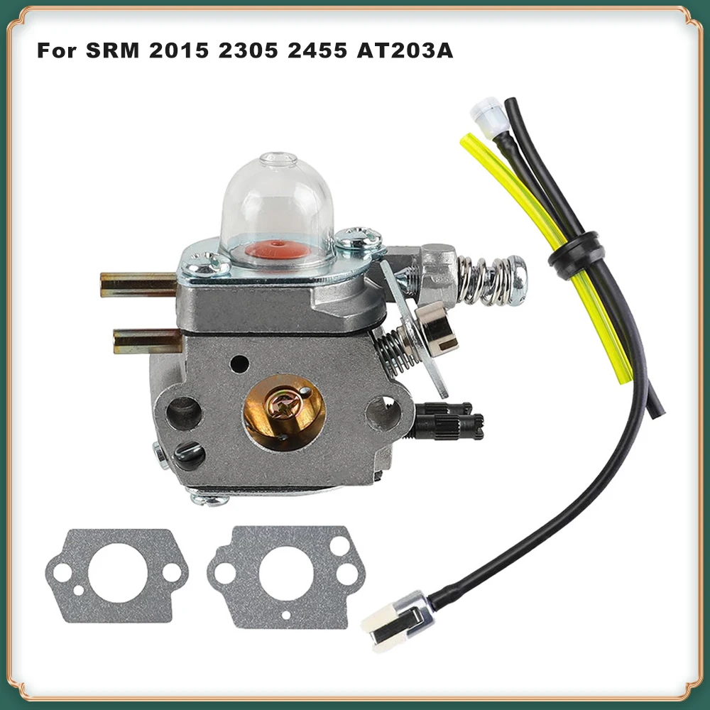 

Replacement C1U-K53 Carburetor Repair Kit for SRM-2015, SRM-2305, SRM-2455, AT203A Hedge Trimmers