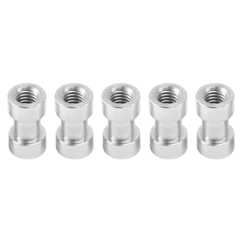 Camera Screw, 44 Pcs 1/4 Inch And 3/8 Inch Converter Threaded Screws Adapter Mount Camera Hot Shoe Mount To 1/4 Set