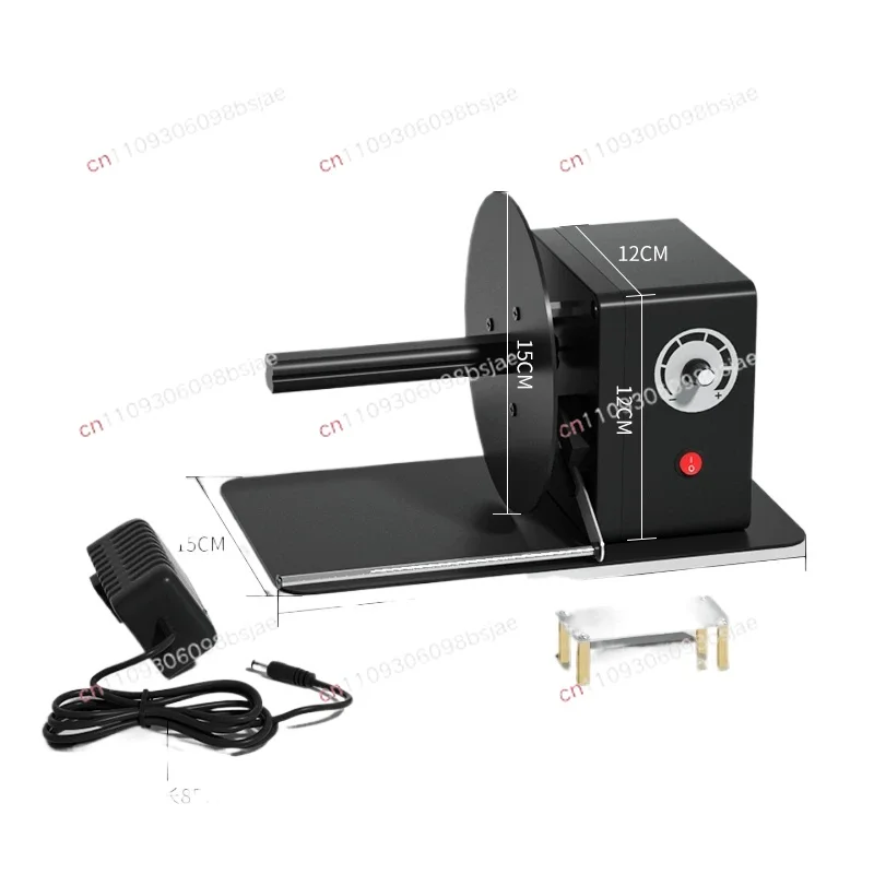 Label rewinder self-adhesive coated paper automatic rewinder, adjustable speed tag washing water mark barcode rewinder