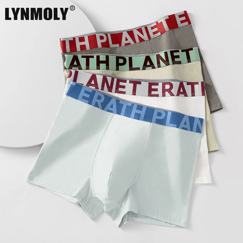 

1/3/4Pcs Men's Soft Cotton Underwear 2025 Sexy Seamless Panties Boxers Comfortable Sporty Breathable Boxers U Convex Lingerie