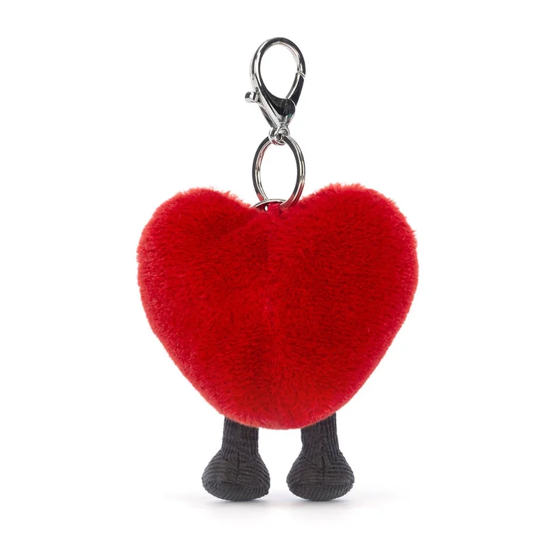【EN STOCK】 JELLYCAT UK Fun mignon petit amour sac pendentif Jellycat amour porte-clés peluche poupée anniversaire cadeau de noël