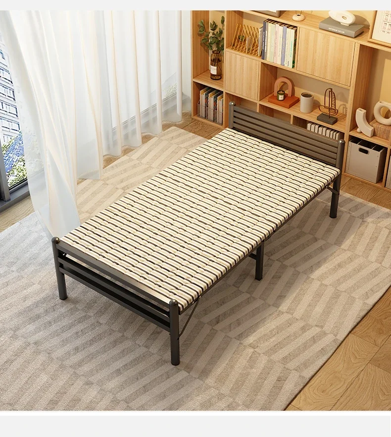 

Folding bed office lunch break portable artifact home single simple hospital reinforcement