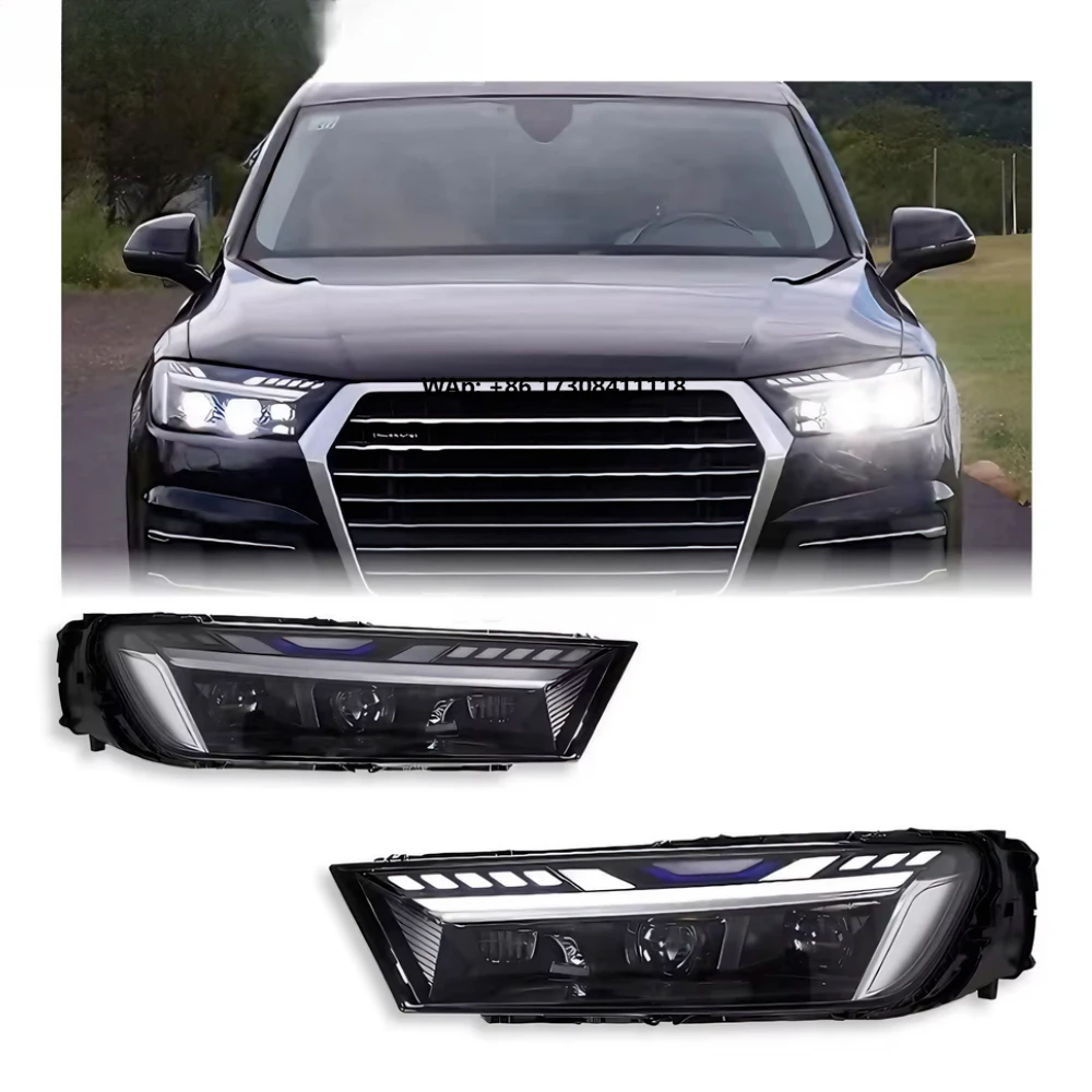 

Фары Q7 2016-2019: Обновленные светодиодные фары Plug and Play, модифицированные передние фонари с поворотниками и дневными ходовыми огнями