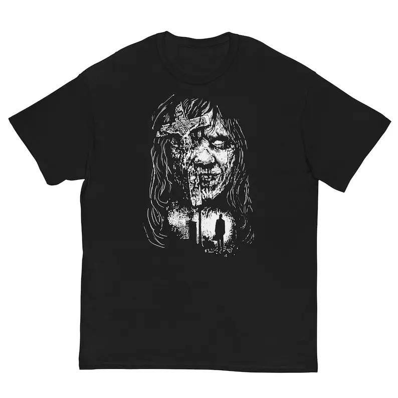 

The Exorcist Excellent Day Unisex T-Shirt Men T-shirt Summer Cotton Short Sleeve O-Neck Men's T-Shirt