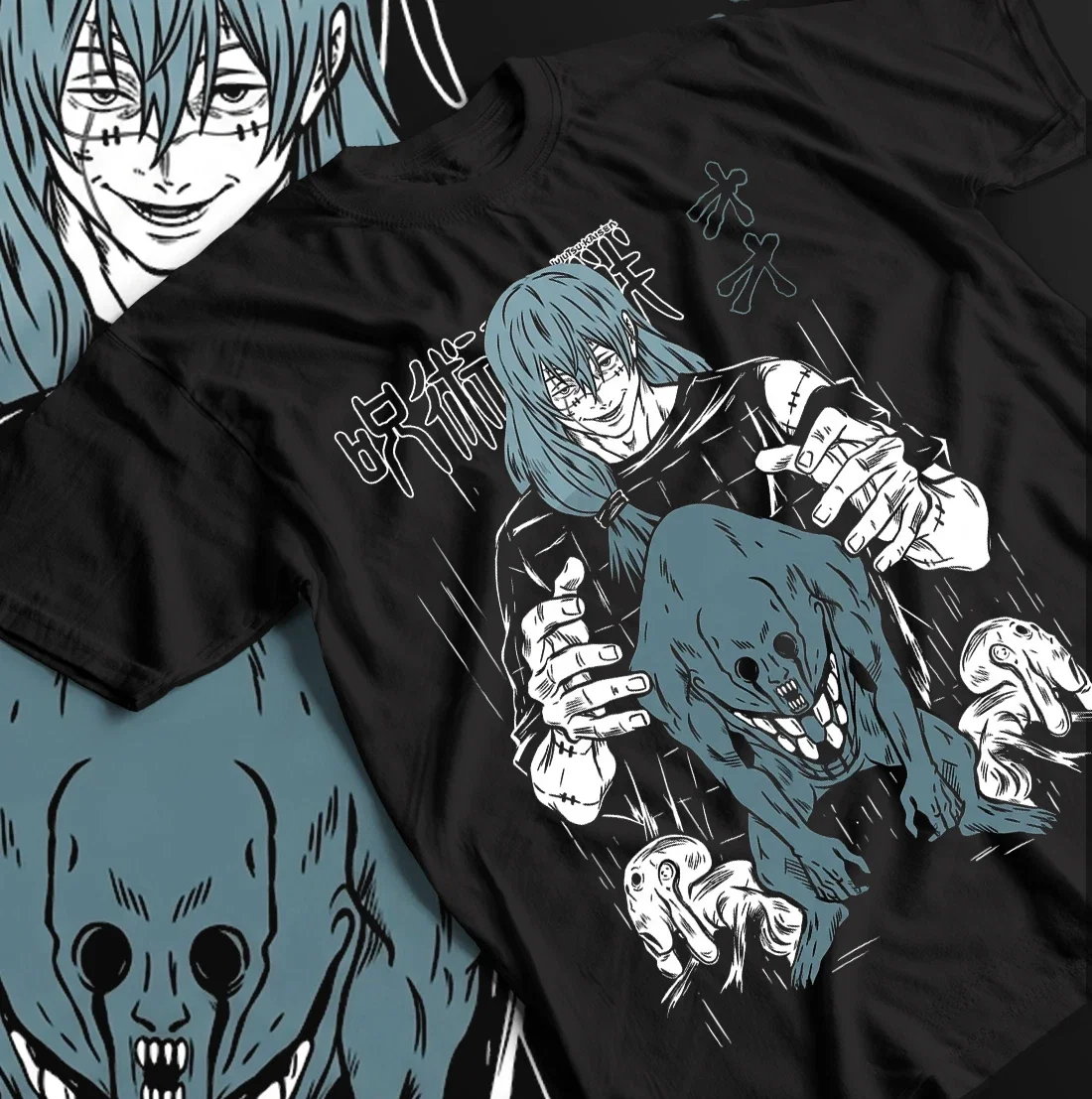 2026 Summer Jujutsu Kaisen Retro Cosplay T-shirt Men's Super Casual Cotton Printed Short-sleeved Unisex Children's Sports Shirt