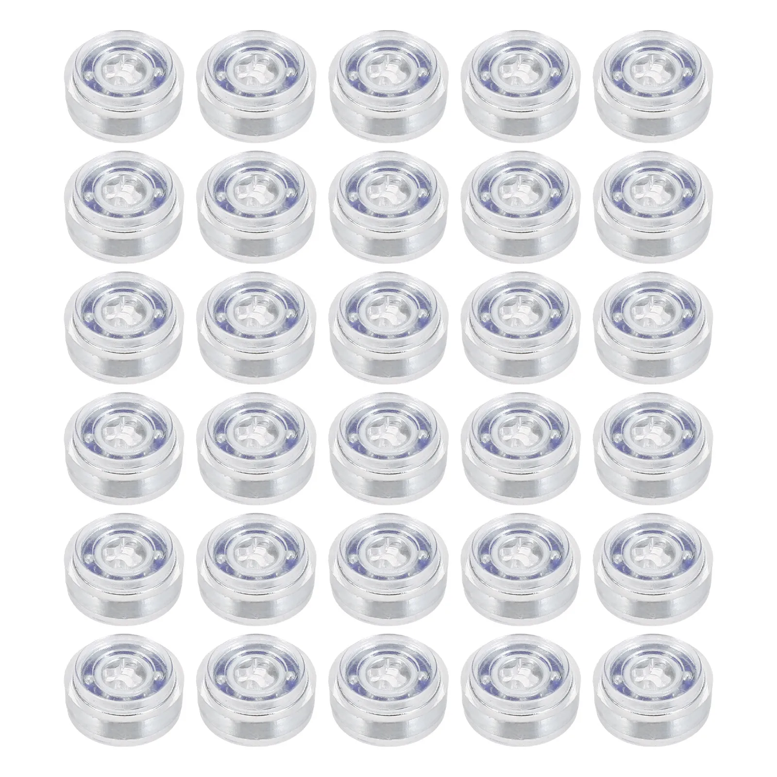 30Pcs Precision Miniature Rotary Bearings Windmill Shaft Bearing for DIY Craft Swivel Base Jewelry Accessories Hair Clip Fidget