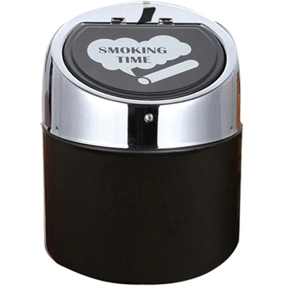 Ashtray Vehicle Ornaments, Large Stainless Steel Lid with Ashtray, Creative Personality, European Gifts, Send Boyfriend