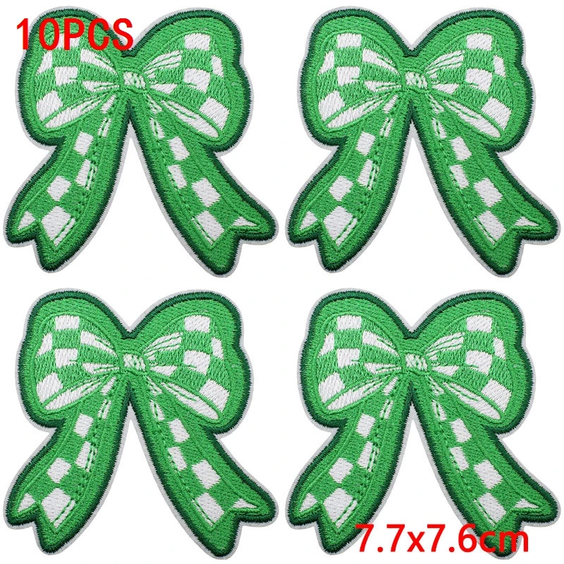 10 Stück Cheerleading-Pailletten-Stern-Aufnäher zum Aufbügeln für Kleidung, Cheer-Schleifen-Herz-Applikationen für Jacken, DIY – Detail 25