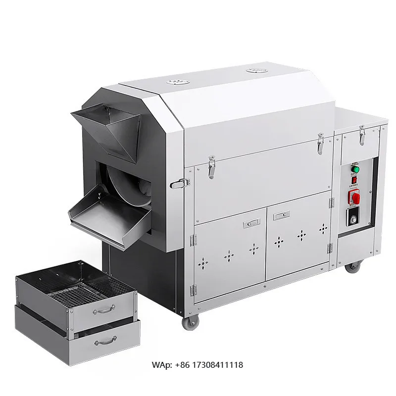 

Manufacturer Price Electric Gas Multifunctional Coffee Roaster Peanut Walnut Roaster Seed Nut Roaster