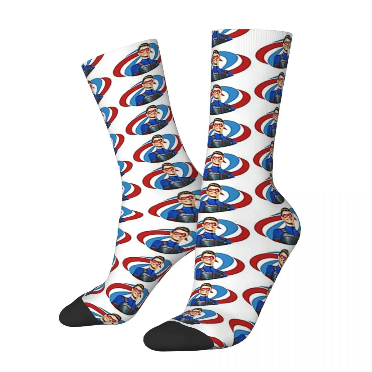 Kid Danger Logo Socks Harajuku Sweat Absorbing Stockings All Season Long Socks Accessories for Man's Woman's Gifts