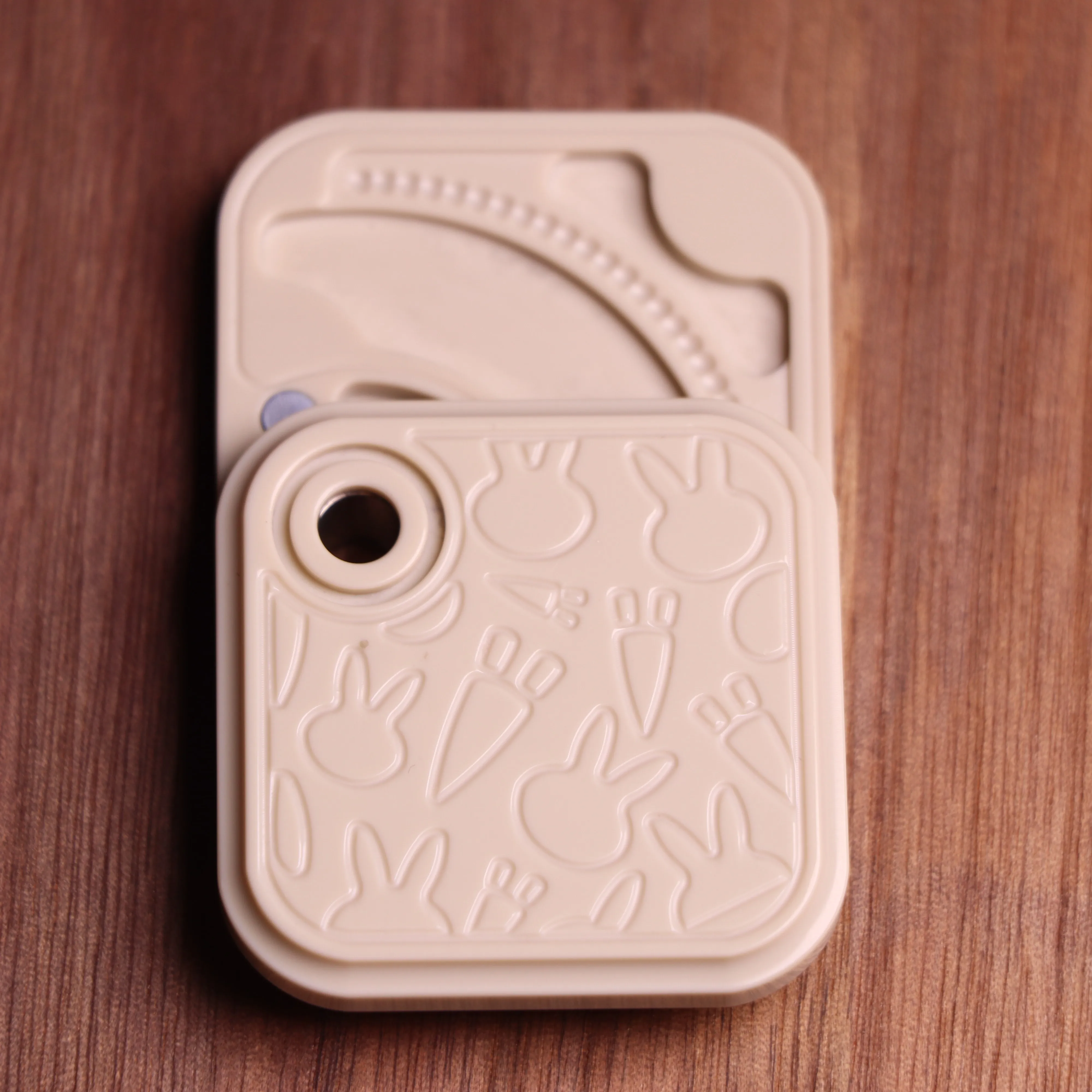 رواية نظرة خاطفة أرنب EDC الجانب دفع بطاقة تململ لعبة تململ سبينر الإجهاد الإغاثة المنزلق ل ADHD القلق مكتب سطح المكتب #6