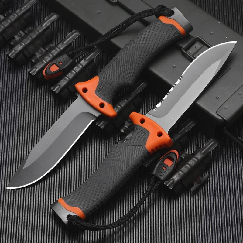 70cr13mov steel outdoor knife, used for hunting, hiking, adventure wilderness survival knife, best gift for men