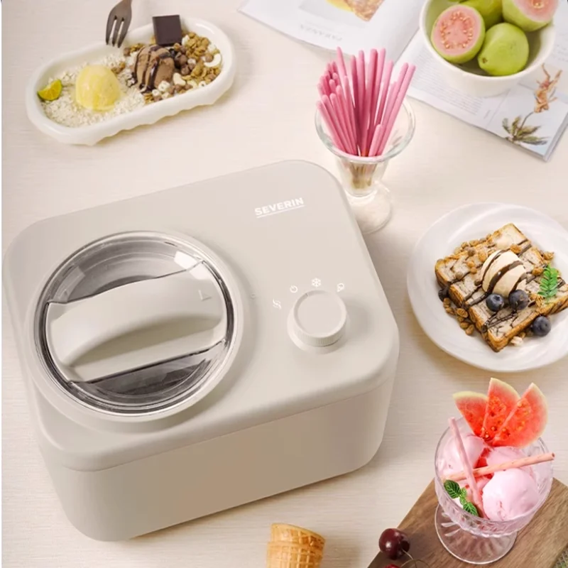 حار بيع آلة الآيس كريم المهنية المحمولة آلة الآيس كريم الصغيرة 1.2L قدرة التلقائي مع شاشة عرض Led