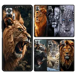 Tigre Wolf Lion Animal Phone Case For Xiaomi Redmi Note 14 13 12 5G 9S 9 10 11 Pro Plus 9T 14C 13C 12C 10C 9C 9A Soft Cover