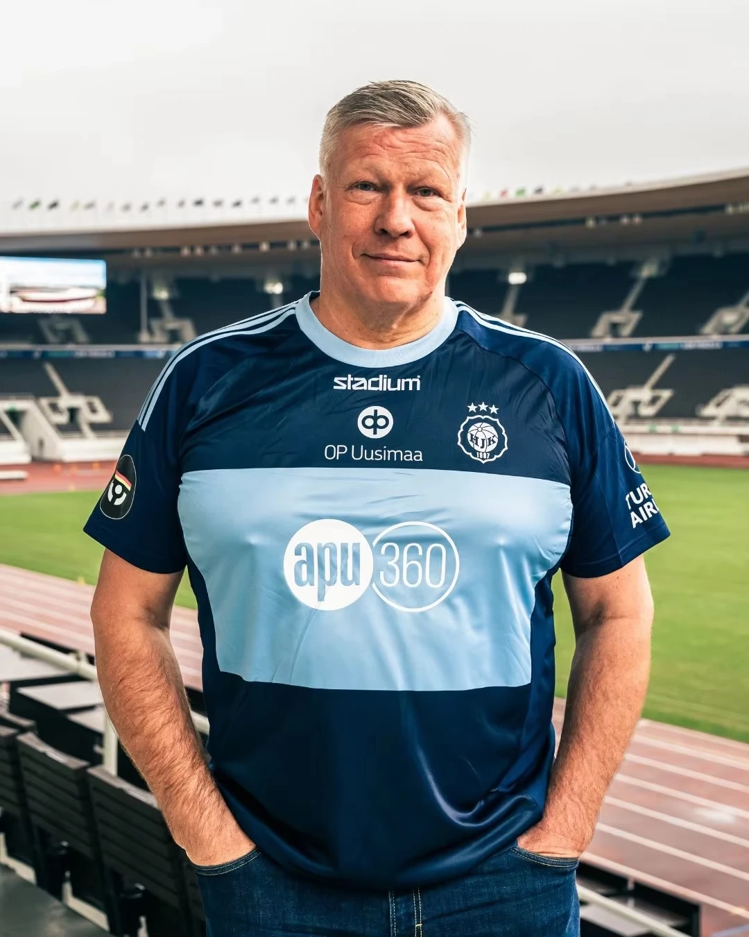 2025 HJK هلسنكي المنزل لكرة القدم جيرسي الفنلندية لكرة القدم جيرسي الخريف الرياضة الجافة بسرعة تي شيرت رجالي ملابس الأطفال المحملة Y2k