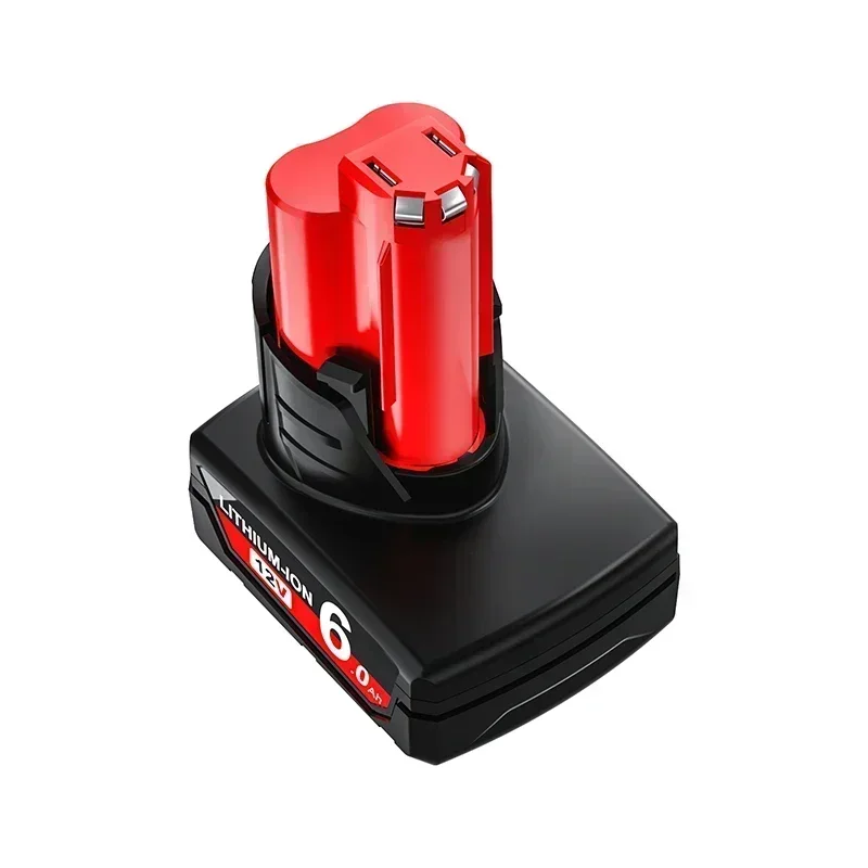 For Milwaukee M12 Rechargeable Battery 3.0Ah/6.0Ah  For 12V Cordless Tools 48-11-2402 48-11-2411 48-11-2401 MIL-12A-LI+charger image 4