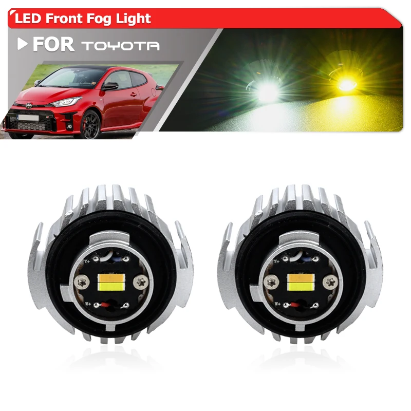 Fits For 2020+ Toyota Yaris IV XP210 2021+ Yaris Cross 2019+ Prius 2020+ C-HR L1B L1 Canbus Switchback LED Driving Fog Lights