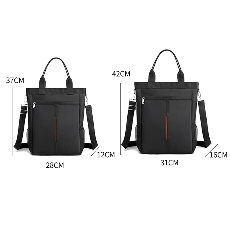 Men Travel Bag Oxford Casual Men Shoulder Crossbody Bags Good Qualtiy Outdoor Bags Mens Travel School Retro Zipper Shoulder Bag